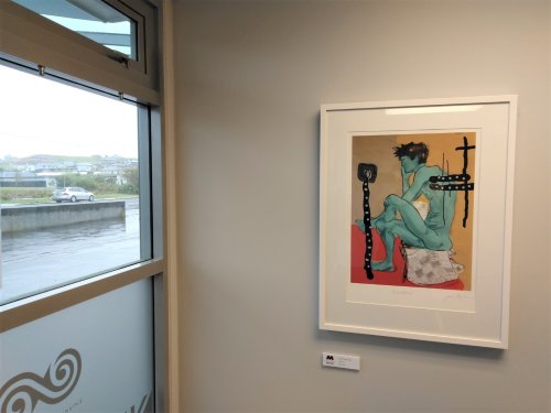 Mangawhai Customer Service gets new art